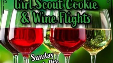 Girl Scout Cookies & Wine Flights